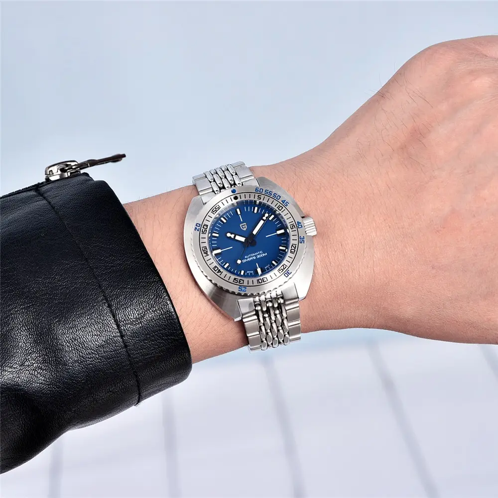 g*i様 パガーニデザイン　自動機械式ダイバー時計nh38サファイアステンレス3 パガーニデザイン2024新品メンズ自動機械式ダイバー時計nh38サファイア