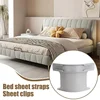 4PCS Heavy Duty Bedsheet Corner Tightener Clips High-Quality Materials Durable Bed Sheet Grippers Invisible Bed Cover Fixator 2