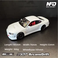 2.4G Remote Control Racing Car 1/24 Scale Simulation RTR RC Rwd Drift Chassis NFD-S15 2WD Without Battery 2