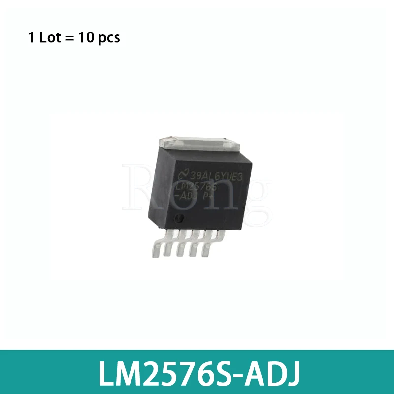 

LM2576S-ADJ 3A 1.23V to 37V TO-263-5 Power Converter 3-A Step-Down Voltage Regulator