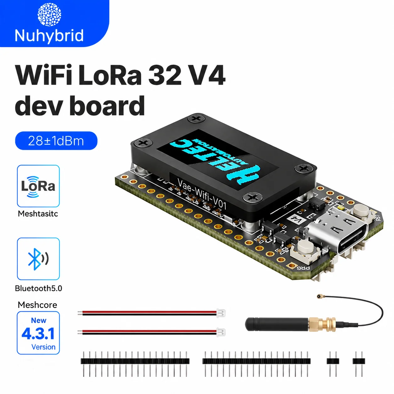บอร์ดพัฒนา IoT ไร้สาย ESP32S3 รองรับ Mesh Network