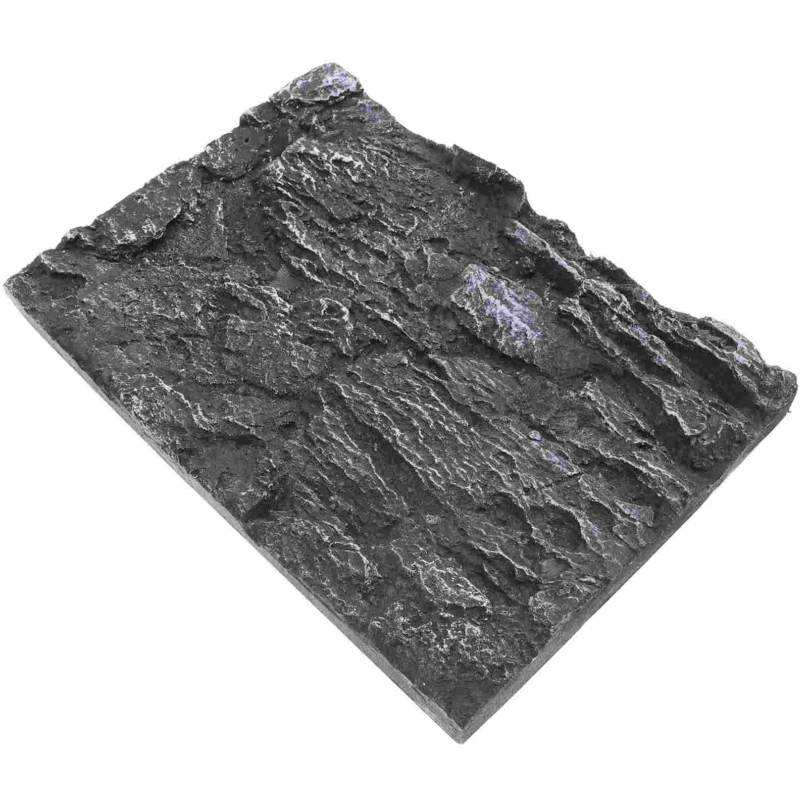 

Reptile Tank 3D Background Tank Rock Board Reptile Tank Decorative Backdrop for Fish Tank