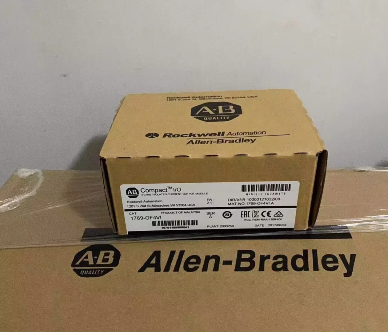 Рисунок 2 - новый AB 1769-OF4VI 1769OF4VI A