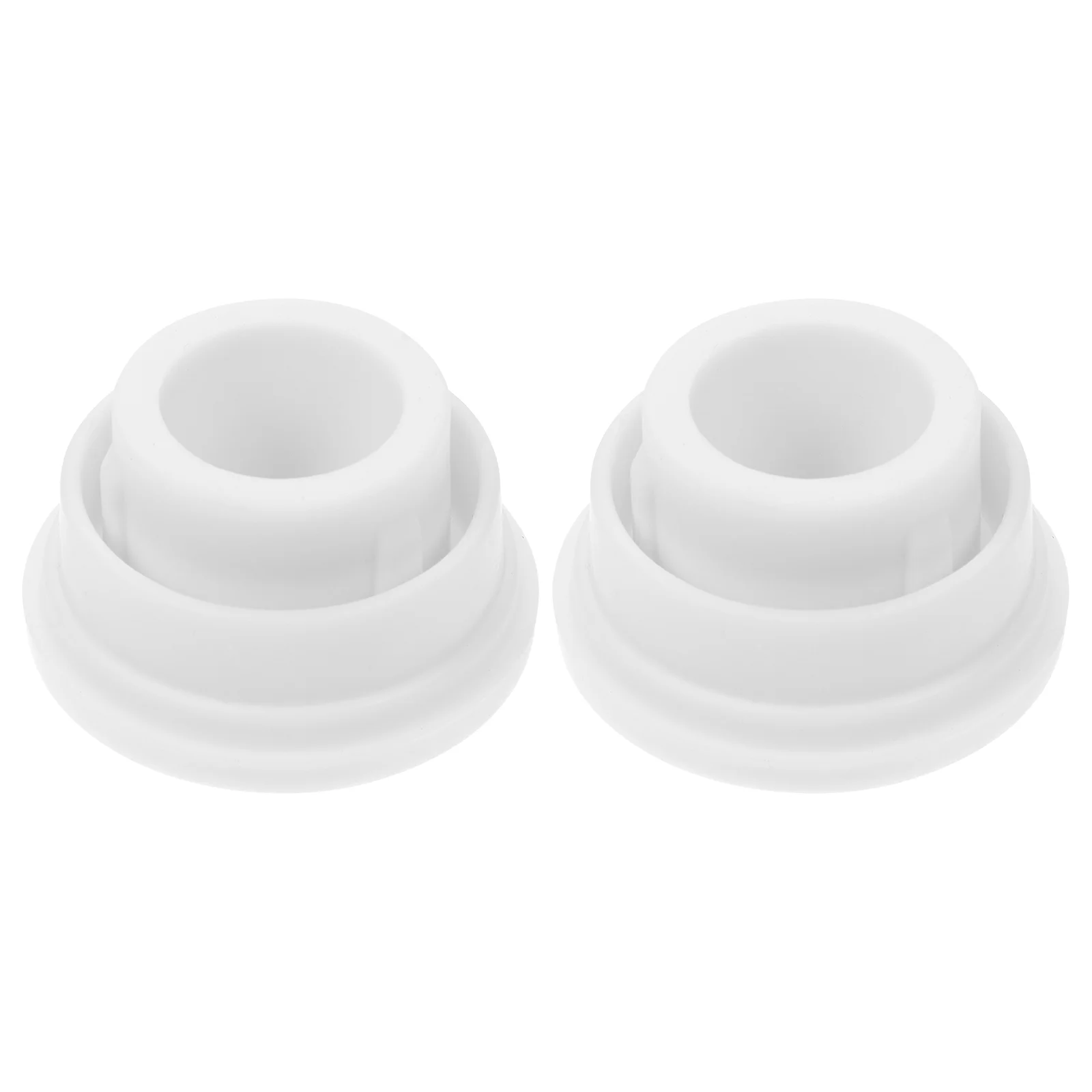 

2 Pcs Rubber Stopper for Swimming Pool Ladder Plugs Mat Inflatable Caps