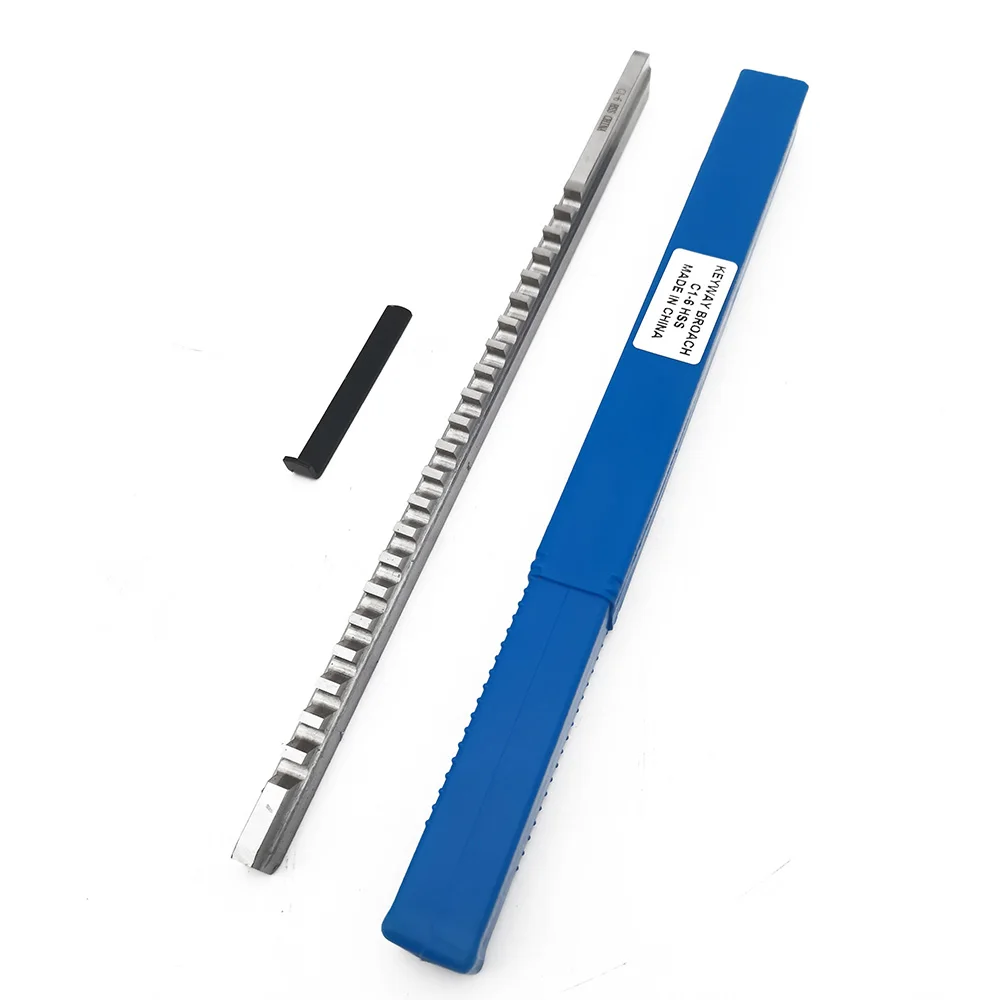 푸시 타입 키웨이 브로치 6mm C1 미터 크기 브로치 CNC 라우터 금속 가공용, CNC 라우터 공구용 브로치 도구