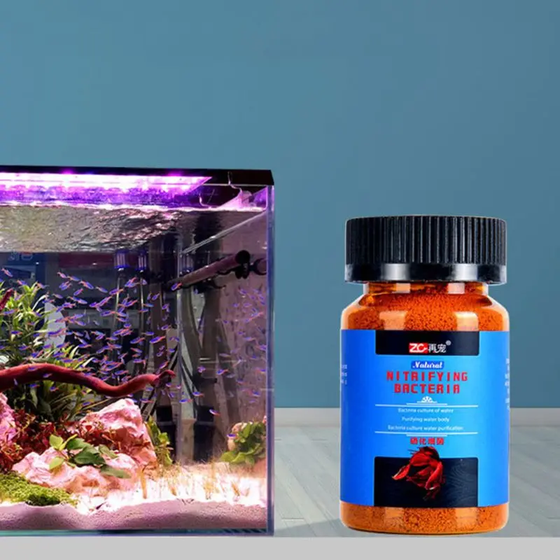 Nitrifying Bacterias Concentrated Powder for Aquarium Avoid Algaes Production water filter fish tank water purifier aquatic algae remover water purifier filter element