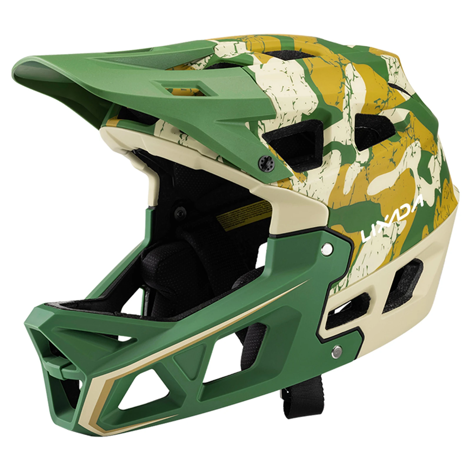Full Face Mountain Bike Helmet Adult Racing Downhill MTB Hel