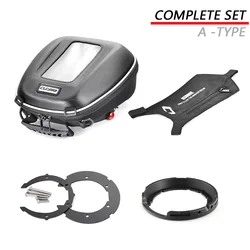 Premium Motorcycle Quick Lock Tank Bag - Versatile & Durable Luggage Solution (A - TYPE)