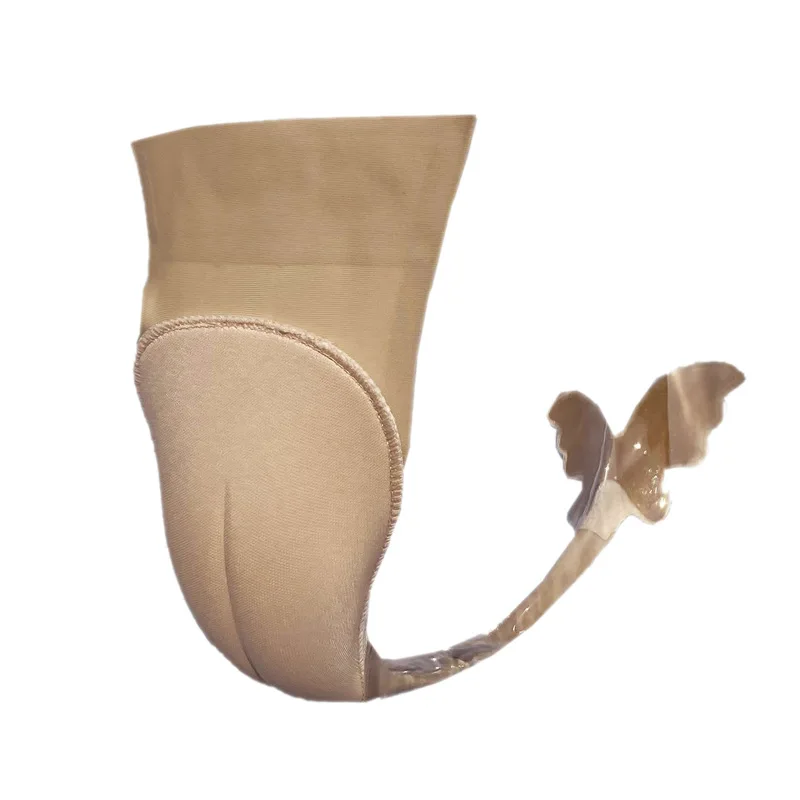 Men's Sexy Low Rise Self-adhering Camel Toe C String Crossdresser T-Back Thongs Hiding Gaff Underwear Bikini Briefs