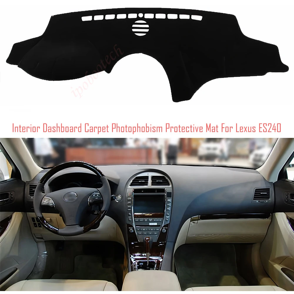

Interior Dashboard Carpet Photophobism Protective Pad Mat For Lexus ES240
