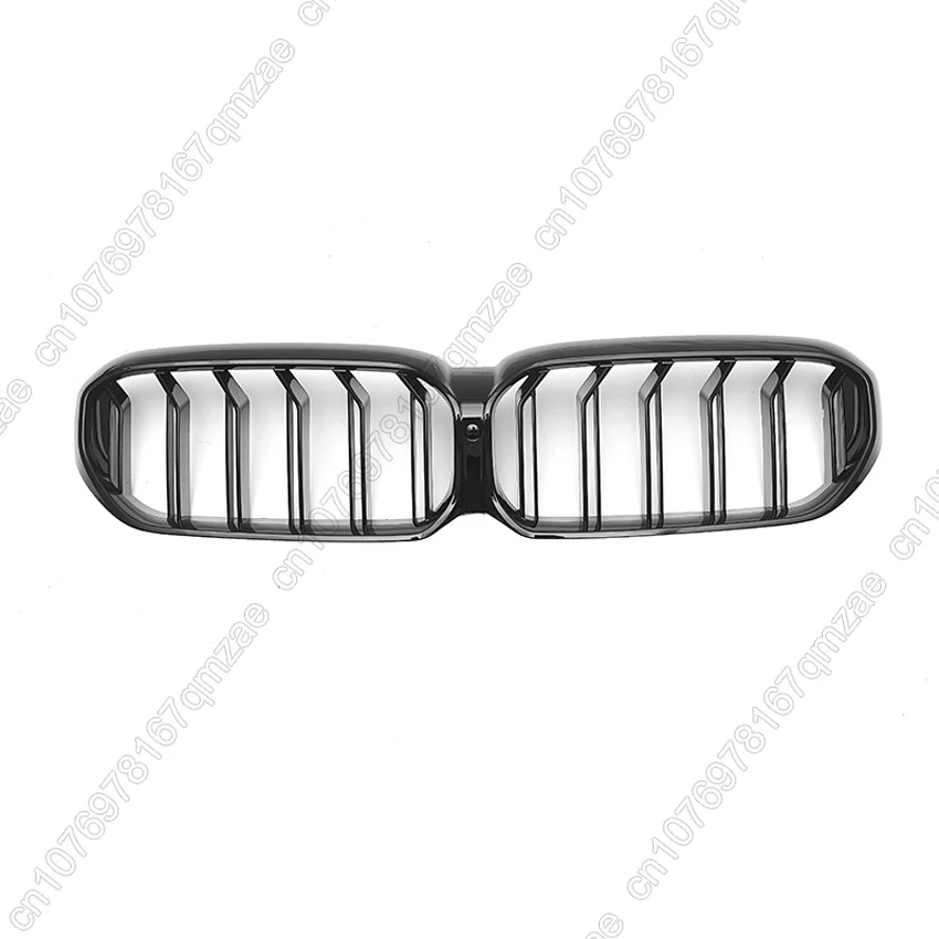 BMW 5 시리즈 G30 G31 G38 LCI 520i 530i 540i M550i M550d 2020-2023 키드니 그릴용 프론트 범퍼 장식 그릴 듀얼 라인 스타일