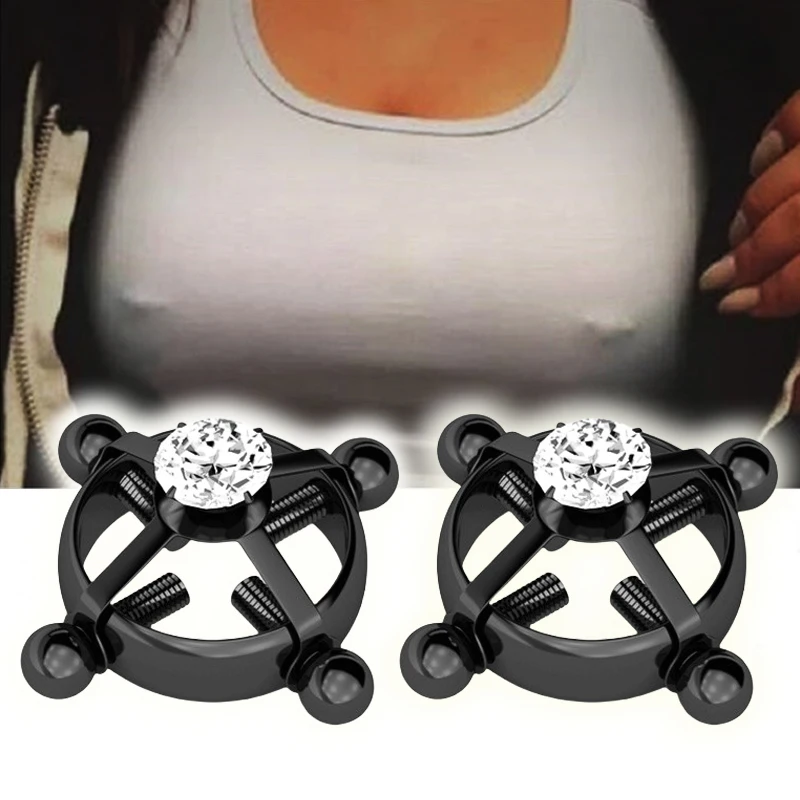 Nipple Clamps Sex Toys For Women Stainless Steel Zircon Bdsm Bondage