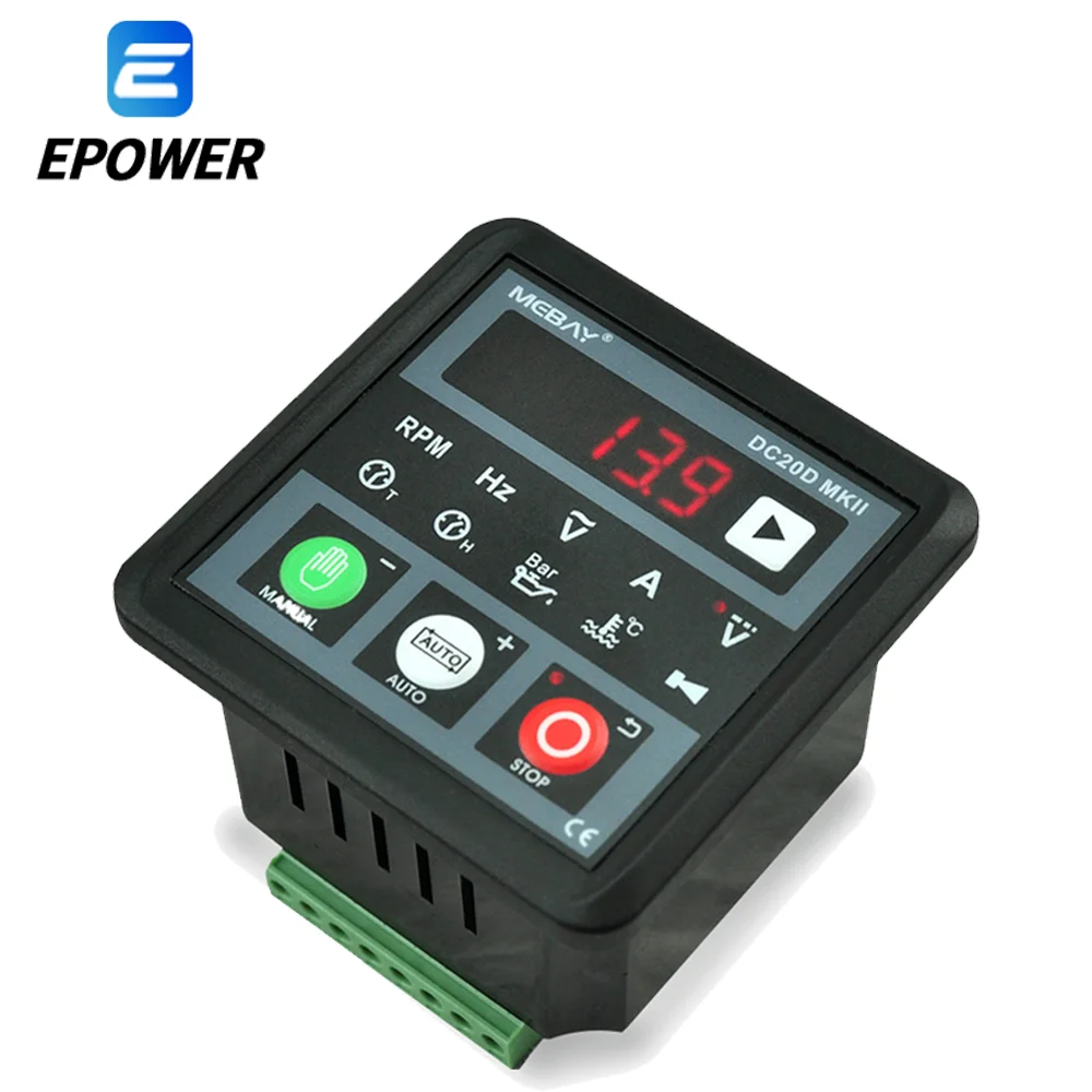 MEBAY DC20D MK2 소형 자동 발전기 컨트롤러 MKII 제어 모듈 (발전기 순정 부품)
