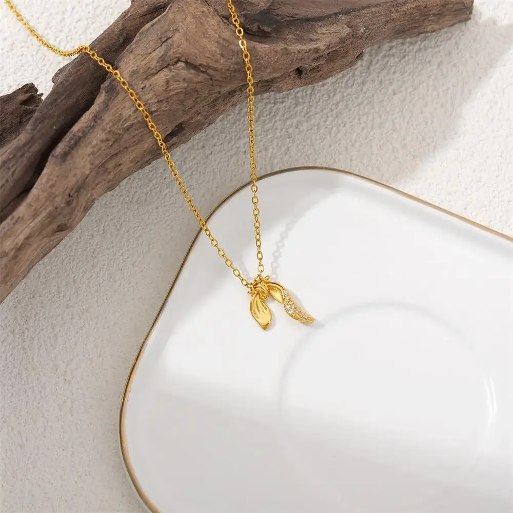 18K Gold Plated Sexy Collarbone Chain Bowknot Necklace for Women Exquisite Compact Bow Short Choker Birthday Gift Trend Jewelry