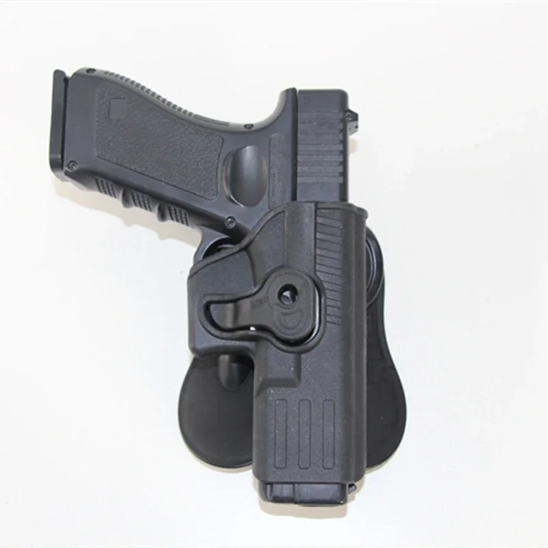 Description Picture 3 of itemLeft/Right Hand Glock Holster Case Gun Holster for Glock 17 19 22 26 31 Pistol Holsters Airsoft Hunting Case