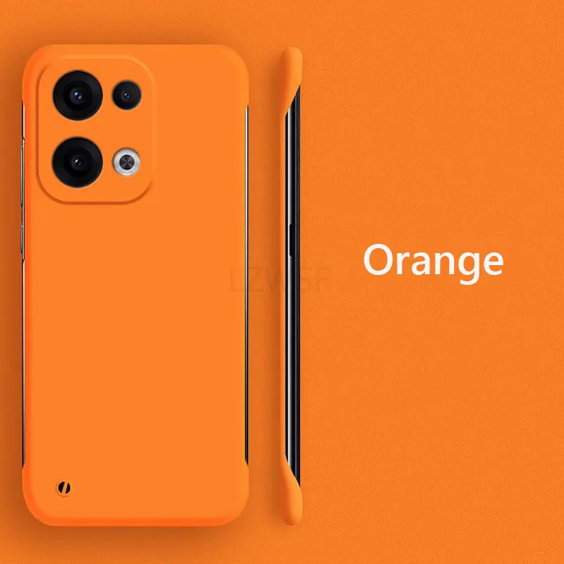 Sleek Matte Hard Back Cover - Frameless Shockproof Case