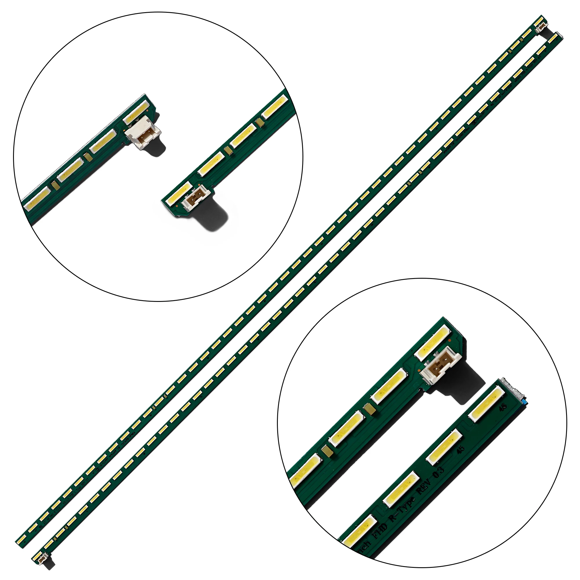 2 PCS New LED backlight strip for LG 49LF5400 49LF5410 49LF5900 49LF6900 49UF6907 49LF590V 49LF540V MAK63267301 G1GAN01-0791A