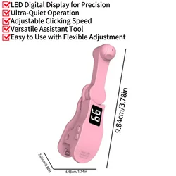 Wireless Page Turner Remote for E - Readers and Live Streaming (Pink A)