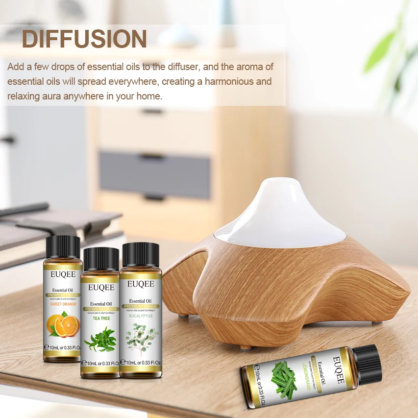 Essential Oils Collection: Aromatic Blends for Diffusers & DIY Creations