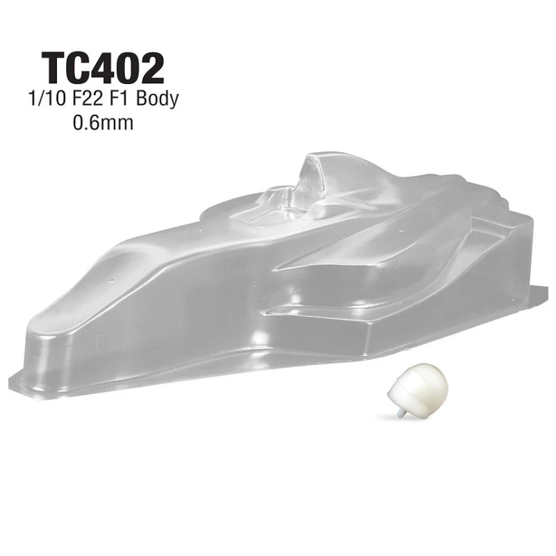 Scala 1/10 F22 F1 Clear Lexan Body Shell Per Auto Su Strada Tamiya Hpi Kyosho Rc Racing Chassis