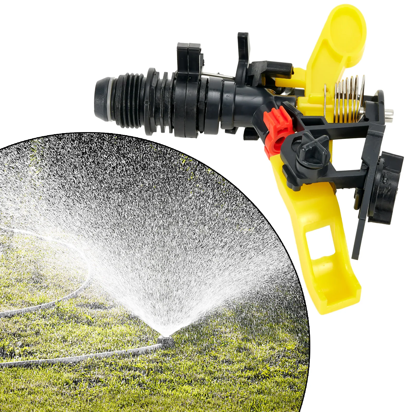 Sprinkler Nozzle 8-12.5 Meters Adjustable Agriculture Courtyard Industrial Spraying Courtyard For Lawn Durable