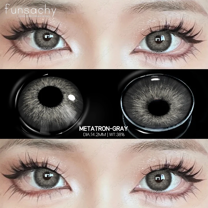 Vibrant Natural Colored Contact Lenses - Blue & Green Hues