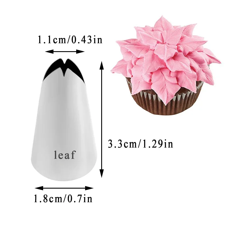 Floral Pastry Nozzles Set for Cake Decorating & Baking
