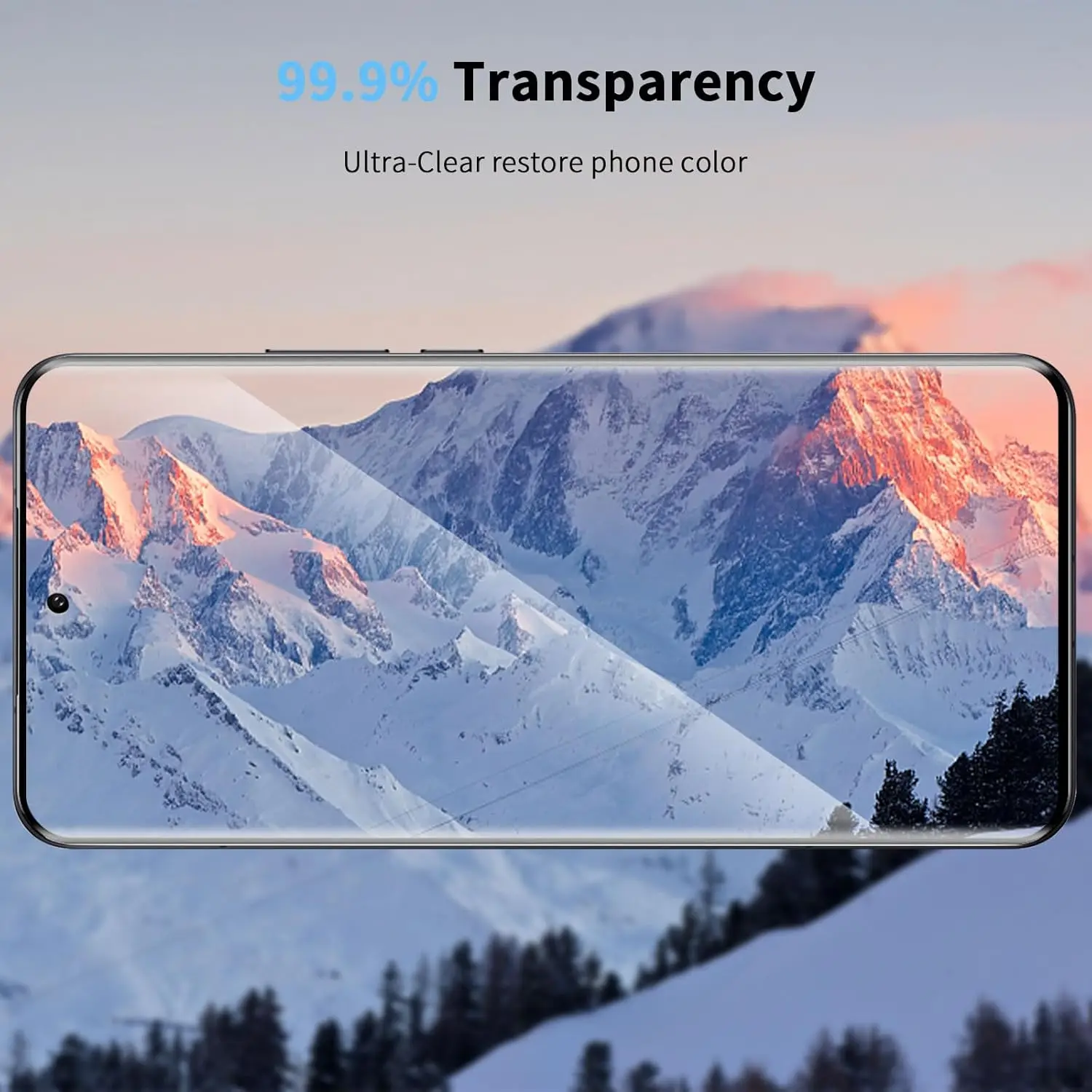Ultra-Thin 3D Curved Tempered Glass Screen Protector - Clear Full Coverage