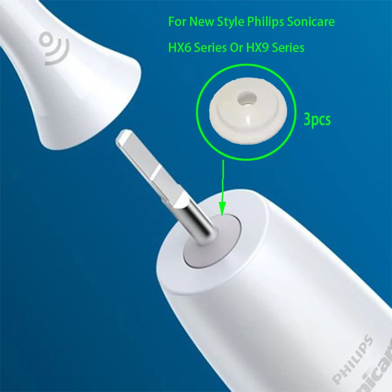 Vedação para Escovas Elétricas Originais Adequado para as Novas Séries e Philips Sonicare Peças Peças de