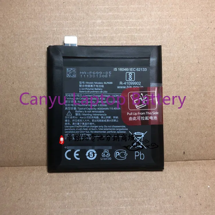 

100% New Replacement Battery 4000mAh BLP699 For OnePlus 7Pro 7 Pro 7 Plus Mobile Phone Batteries + Free Tools