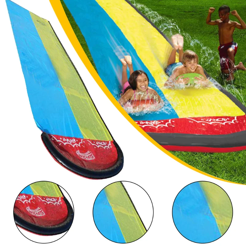 New Games Center Backyard Children Adult Toys Inflatable Water Slide Pools Children Kids Summer Gifts Backyard Outdoor Water Toy 6