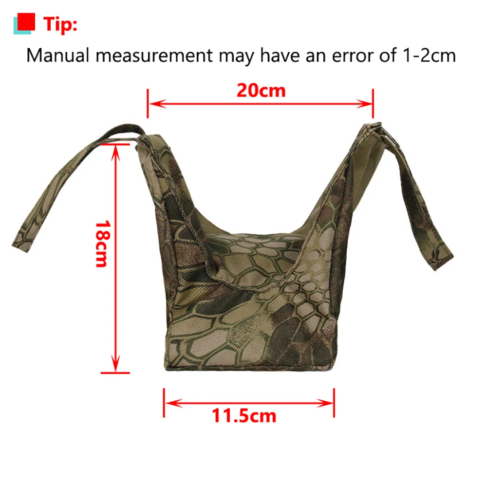 1PC 600D Oxford Cloth Cars Window Mount Gun Rest Bag Hunting Bag Shooting Target Rifle Support Sandbag Gun Bench Rest Bag 3