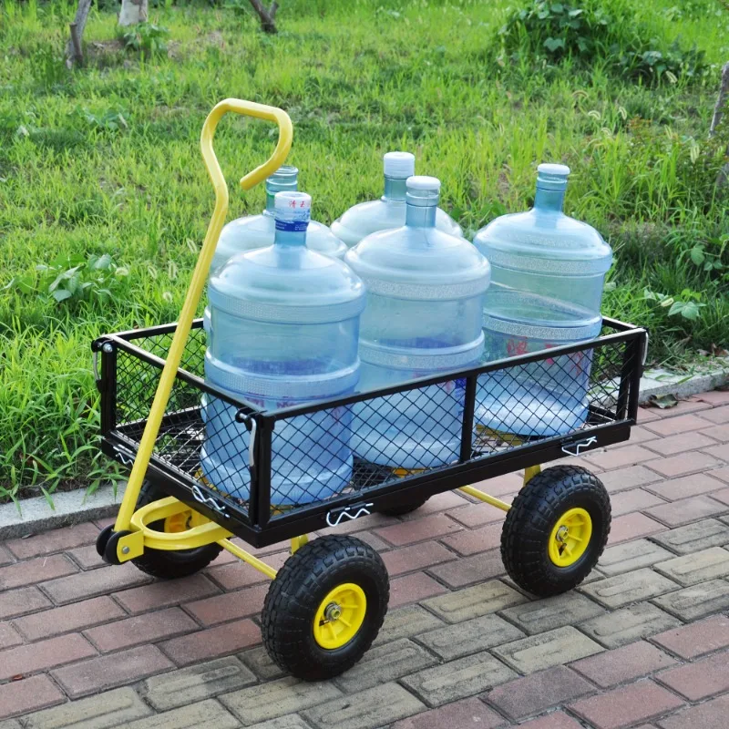 Heavy-Duty Multipurpose Cart &ndash;Effortless Firewood Transportation &ndash;Ideal for Garden and Outdoor Use &ndash;Durable and Easy To Maneuver