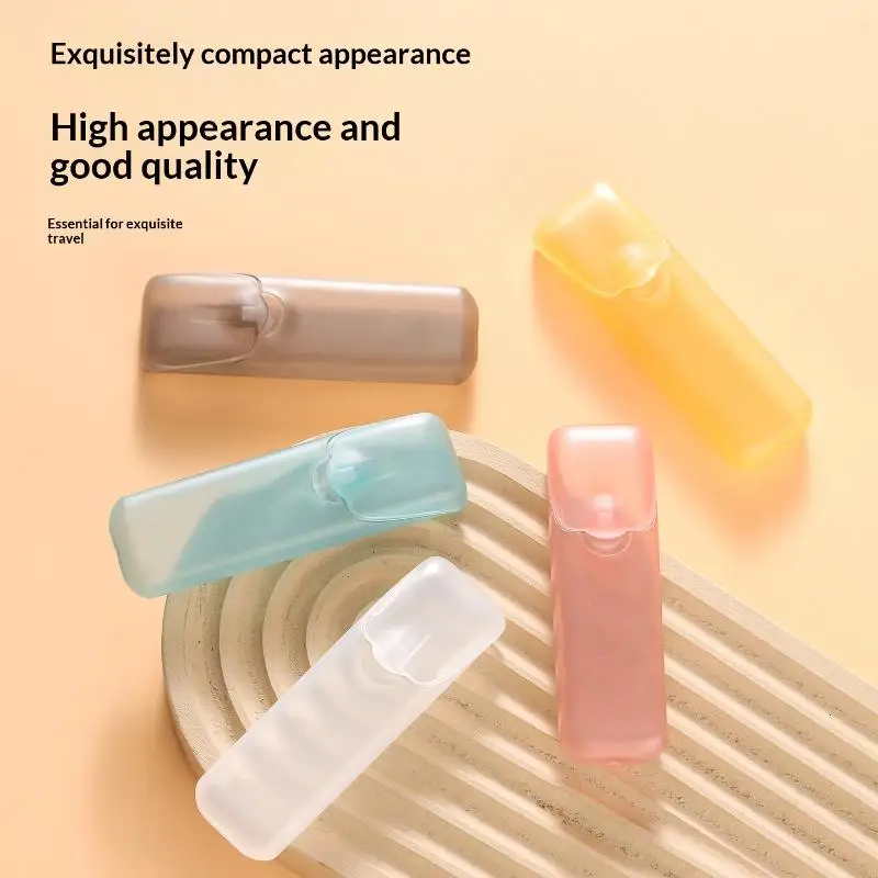 5pcs/set Mini Toothpick Storage Boxes Toothpick Holder With Lid Home Kitchen Restaurant Portable Small Toothpick Case