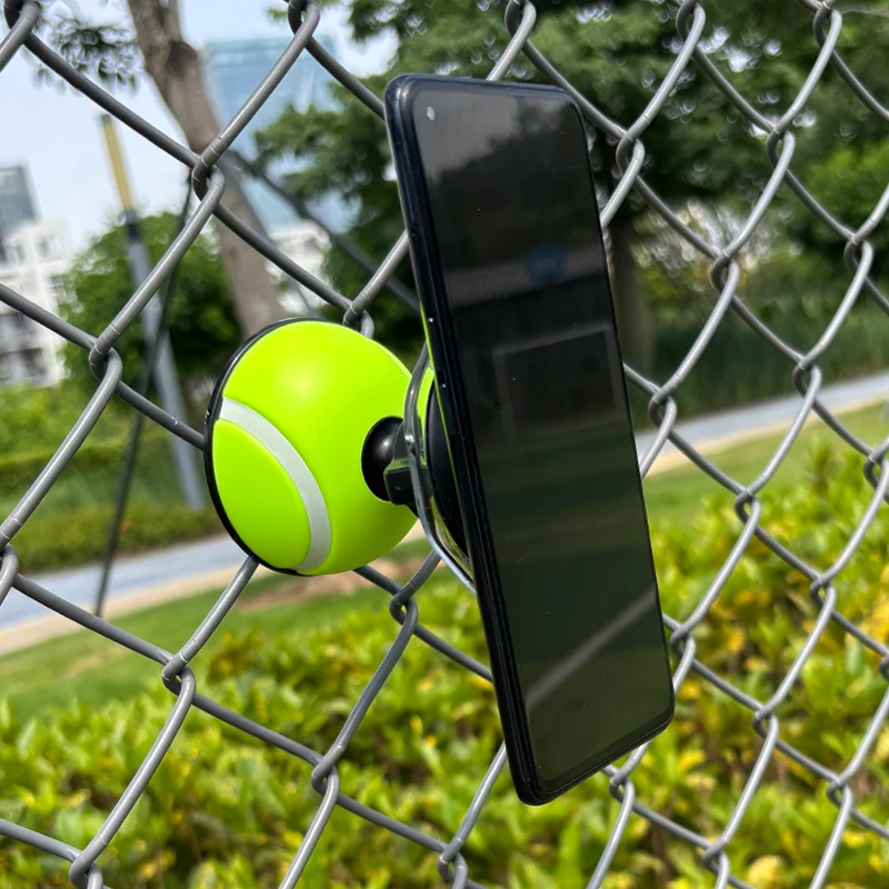 Magnetic Multi-Angle Phone Fence Mount for Recording Sports Games