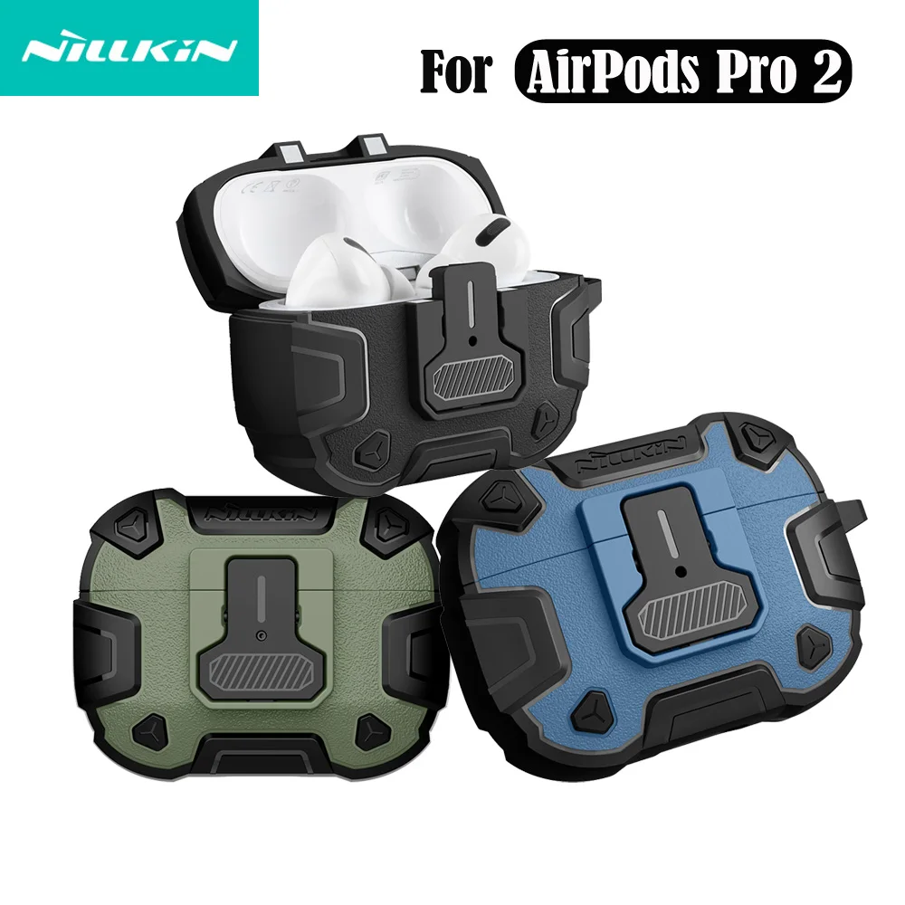 NILLKIN For AirPods Pro 2 Case Wireless Earphone Case TPU PC