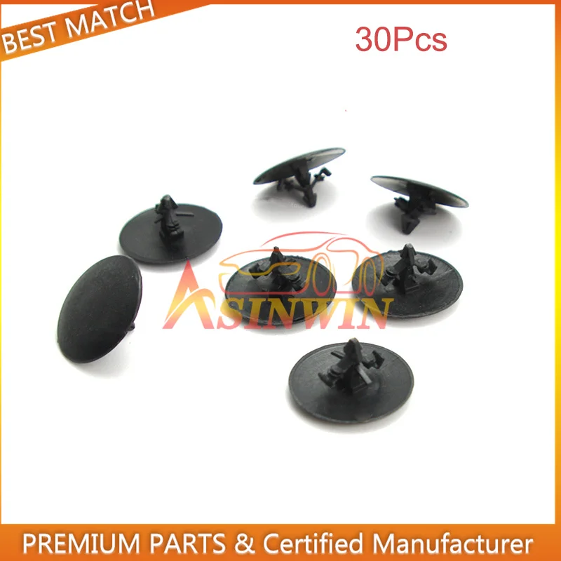 

90700SJ4000 30pcs Hood Insulation Clips Retainer Nylon Fastener Fits For Honda For Acura