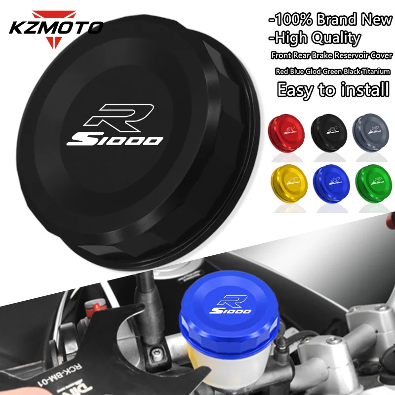

For BMW S1000R S 1000 R 2014-2019 2020 Motorcycle CNC Modified Front Rear Brake Fluid Cylinder Master Reservoir Cover Cap
