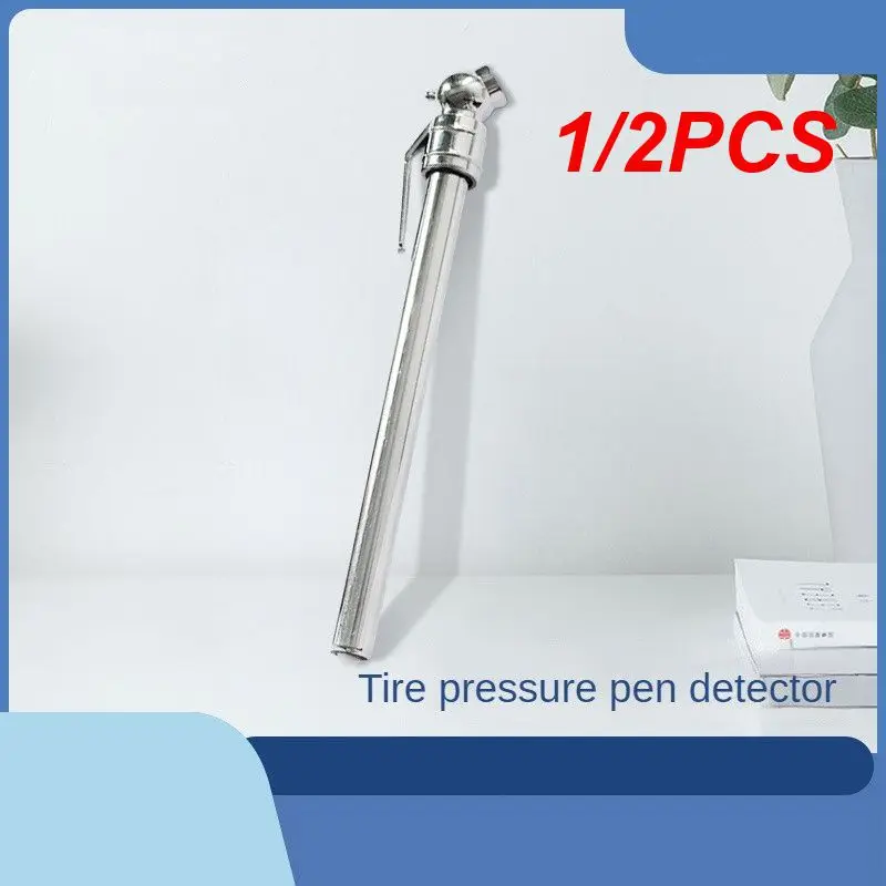 

1/2PCS Car Tire Pressure Pen Portable Long Lasting Fall-resistant And Wear-resistant Easy To Use Easy To Store Auto Parts