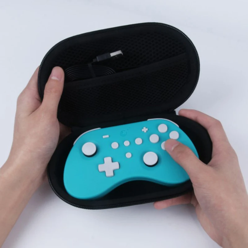 게임 패드 보관함 보호 커버 하드 케이스, 휴대용 가방 운반 케이스, 8Bitdo SF30 PRO 게임 컨트롤러 조이스틱, 1PC