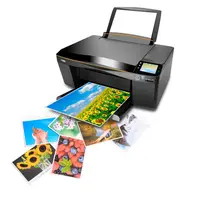 50 Pcs Printing Paper Picture for Printer White Double Side Photo Glossy Coated 3