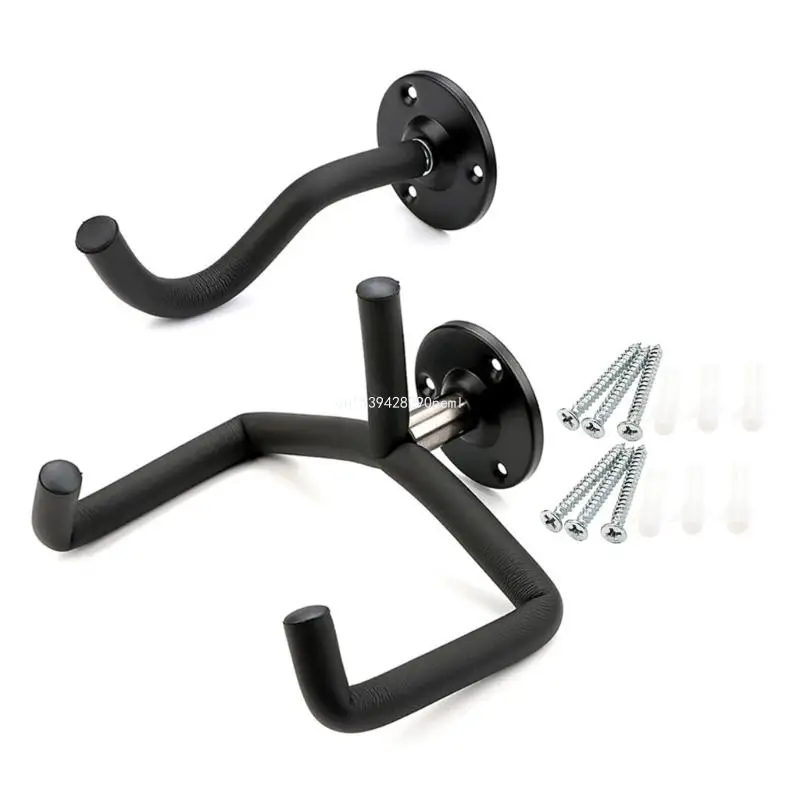 

Металлическая настенная вешалка для гитары, настенное крепление для электрогитары дома и в студии