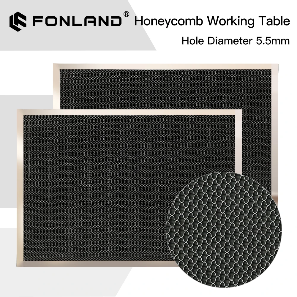 Laser Engraving Machine Fast Speed Cutting Tool Carving Honeycomb Table 5.5mm For Co2 Cutting Machine