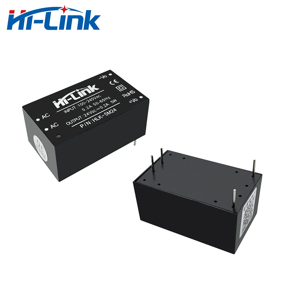 Original Hi-Link 5W 3.3V/5V/9V/12V/15V/24V 220V 110V AC DC Power Supply Module