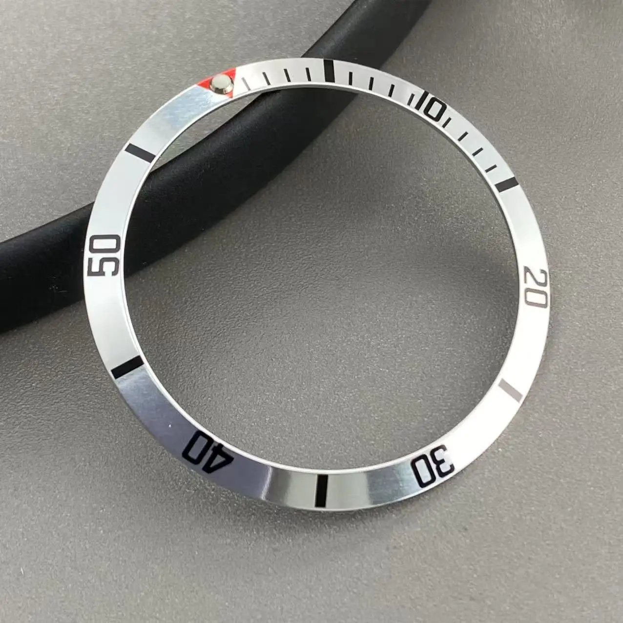 Vintage 36.5mm Aluminum Bezel Insert for 40mm Men's Watch Cases