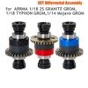 30T Differential Assembly Metal for ARRMA 1/18 2S GRANITE GROM,1/18 TYPHON GROM,1/14 Mojave GROM RC Car Upgrade Part Accessories 1