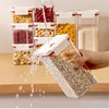 Vacuum Sealed Tank Food Vacuum Storage Box Kitchen Cereals Sealed Canister  Fresh-Keeping Food Organizer Dispenser 4
