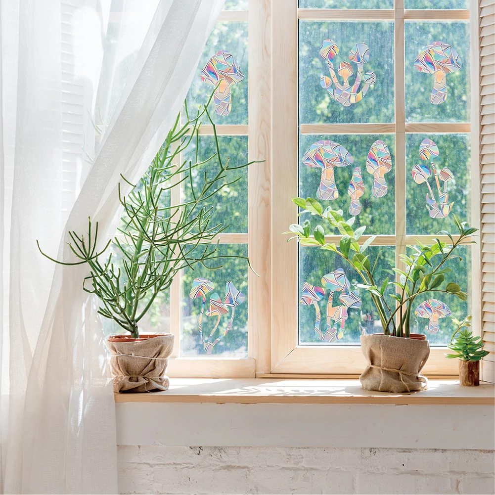 Description Picture 6 of itemElectrostatic Rainbow Window Film Creative Chic Lightcatcher Rainbow Sticker Prismatic Butterfly Accessories Home Decorations