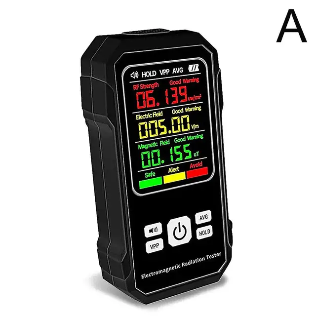 BR9B XR1 Nuclear Radiation Detector Color Display Dosimeter Counter Marble Geiger Personal
