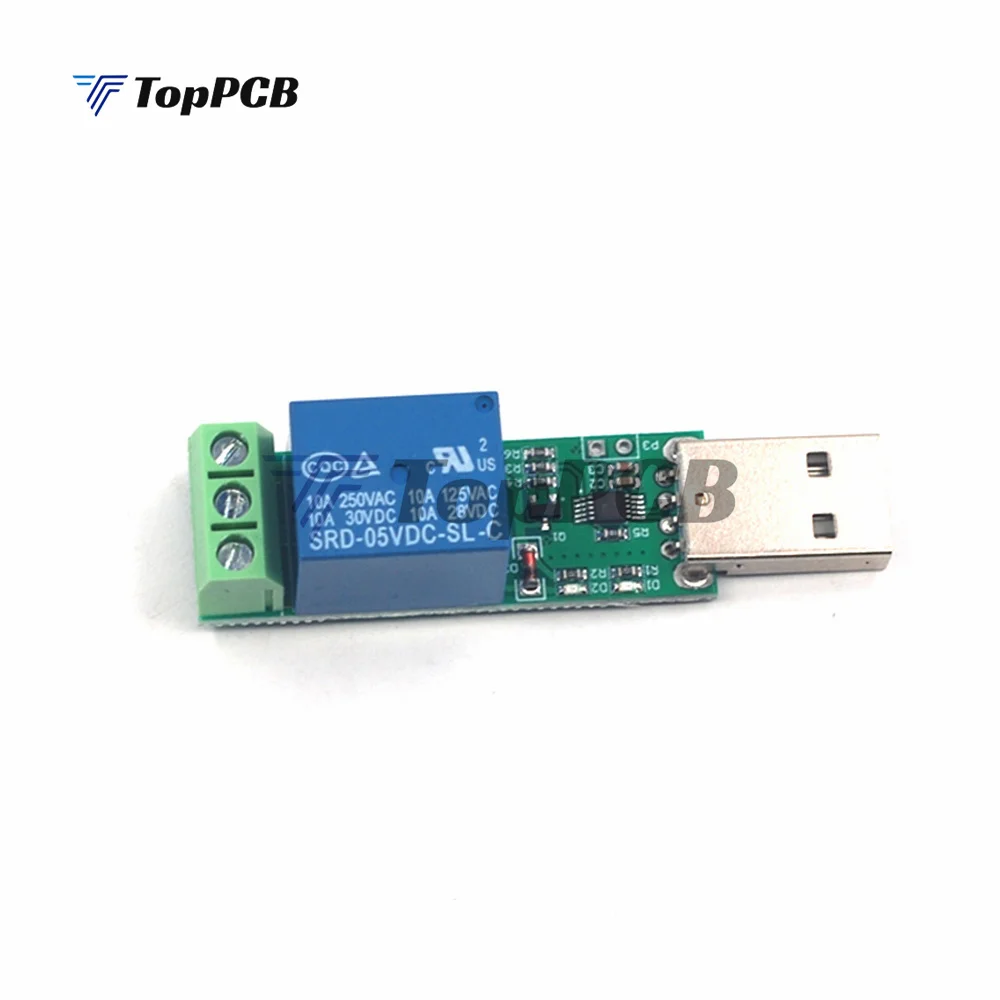 Modulo Relè Micro Usb 1 2 4 Vie 5V Senza Unità Per Computer Interruttore Di Controllo Usb Spina Di Controllo Pc Play Indicatore Relè Di Alimentazione